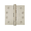 Emtek Steel, Heavy Duty, Ball Bearing Hinge with Square Corners