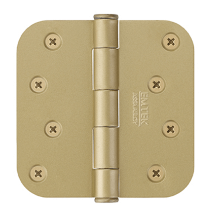 Emtek Steel Plain Bearing Hinge with 5/8" Radius Corners