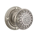 Emtek Lancaster Knob Concealed Screws With Ribbon & Reed Rosette