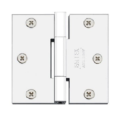 Emtek 96313 Brass, Square Barrel, Heavy Duty Hinge
