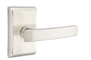 EMTEK Geneva Lever Concealed Screws with Neos Rosette