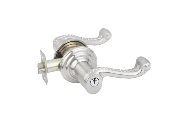 Emtek Rope Lever Key In Knob Lockset Dummy, Pair with Regular Rosette