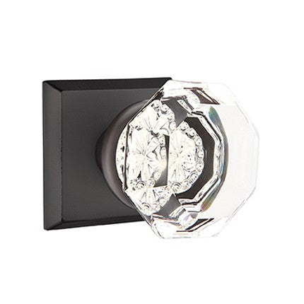Emtek Old Town Glass Knob Concealed Screws with