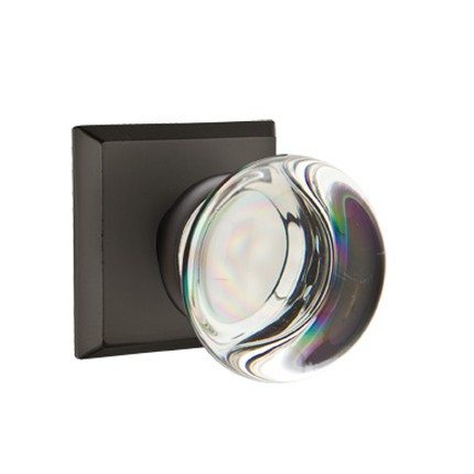Emtek Providence Glass Knob Concealed Screws with