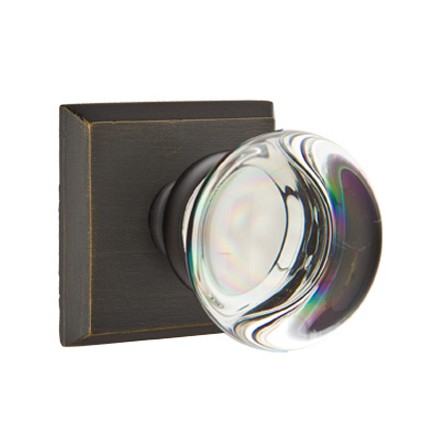 Emtek Providence Glass Knob with