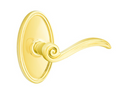 Emtek Elan Lever Concealed Screws with Oval Rosette