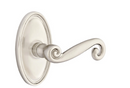 Emtek Rustic Lever with Oval Rosette