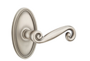 Emtek Rustic Lever with Oval Rosette