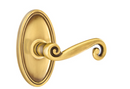 Emtek Rustic Lever with Oval Rosette