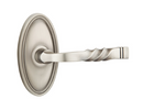 Emtek Santa Fe Lever Concealed Screws with Oval Rosette