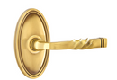 Emtek Santa Fe Lever Concealed Screws with Oval Rosette