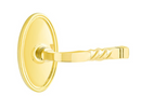 Emtek Santa Fe Lever Concealed Screws with Oval Rosette