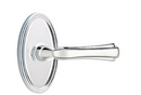 Emtek Wembley Lever Concealed Screws with Oval Rosette