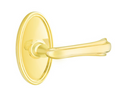 Emtek Wembley Lever Concealed Screws with Oval Rosette