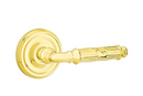 Emtek Ribbon & Reed Lever with Regular Rosette
