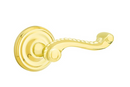 Emtek Rope Lever Concealed Screws with Regular Rosette