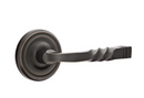 Emtek Santa Fe Lever Concealed Screws with Regular Rosette