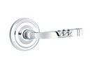 Emtek Santa Fe Lever Concealed Screws with Regular Rosette
