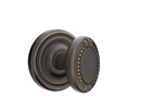 Emtek Beaded Egg Knob With Regular Rosette