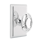 Emtek Victoria Knob Concealed Screws With Rectangular Rosette