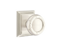 Emtek Ribbon & Reed Knob With Wilshire Rosette
