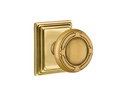 Emtek Ribbon & Reed Knob With Wilshire Rosette