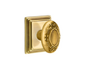 Emtek Victoria Knob With Wilshire Rosette