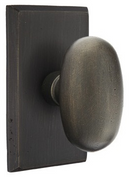 Emtek Sandcast Bronze Egg Knob with