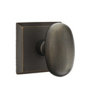 Emtek Sandcast Bronze Egg Knob with