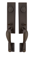 Emtek Grip by Grip Rectangular Monolithic Tubular Entry Handleset