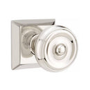 Emtek Waverly Knob With Quincy Rosette