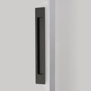 Emtek Modern Rectangular Flush Pulls For 12" C-to-C Appliance Pull