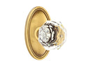 Emtek Diamond Knob Concealed Screws With Oval Rosette