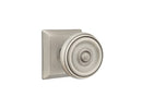 Emtek Waverly Knob Concealed Screws With Quincy Rosette