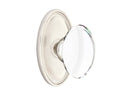 Emtek Hampton Knob With Oval Rosette