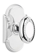 Emtek Beaded Egg Knob Concealed Screws With