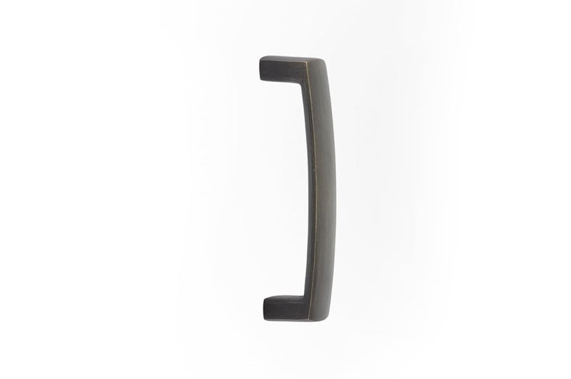 Emtek Sandcast Bronze Rustic Modern Arched Bronze 8" Pull