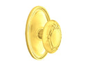 Emtek Victoria Knob Concealed Screws With Oval Rosette