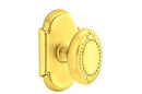 Emtek Beaded Egg Knob Concealed Screws With