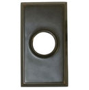 Emtek Waverly Knob Key In Knob Lockset Dummy, Pair with Rectangular Rosette
