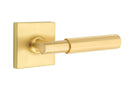 Emtek Select T-BAR Faceted Lever with Square Rosette