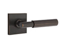 Emtek Select T-BAR Faceted Lever with Square Rosette