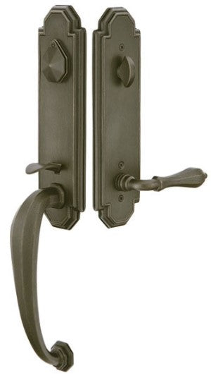 Emtek Octagon Tubular Handleset with Octagon Knob