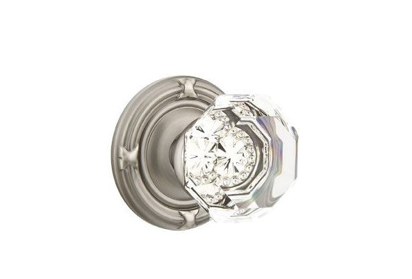 Emtek Old Town Knob With Ribbon & Reed Rosette