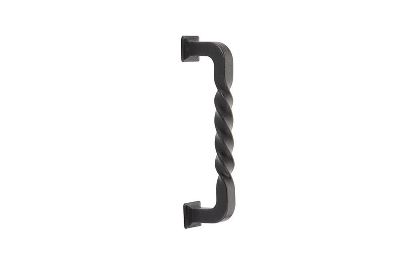 Emtek Lost Cast Wax Bronze Twist 8" Pull