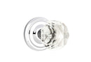 Emtek Diamond Knob With Regular Rosette