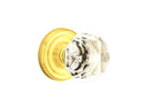 Emtek Diamond Knob With Regular Rosette