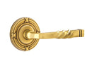 Emtek Santa Fe Lever with Ribbon & Reed Rosette