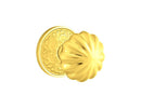 Emtek Melon Knob Concealed Screws With Lancaster Rosette