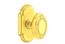 Emtek Beaded Egg Knob With